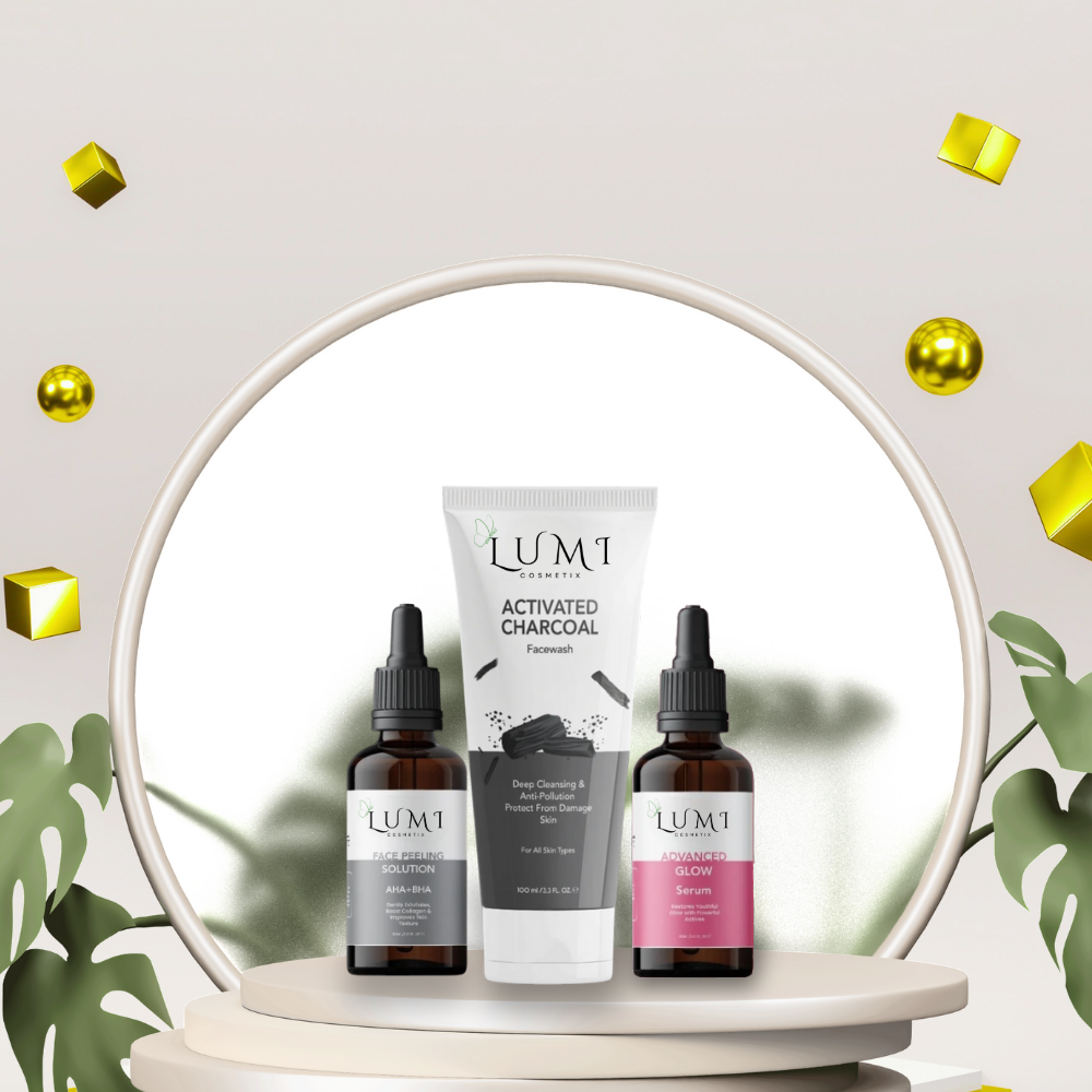 ✨ Lumi’s Glow & Clarity Trio – Cleanse, Exfoliate & Illuminate