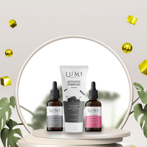 ✨ Lumi’s Glow & Clarity Trio – Cleanse, Exfoliate & Illuminate