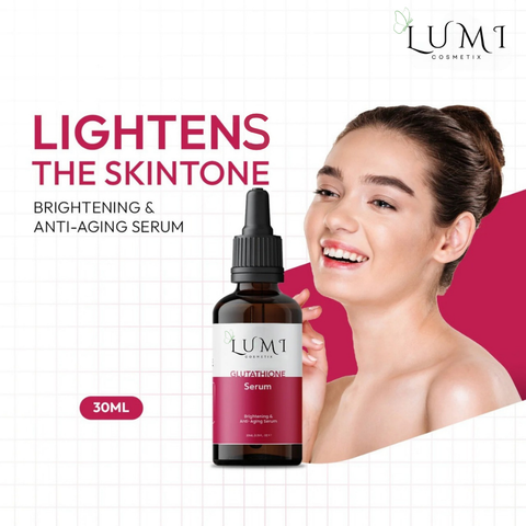 Lumi’s Glutathione Radiance Serum – Brightens Skin & Fades Dark Spots | 30ml